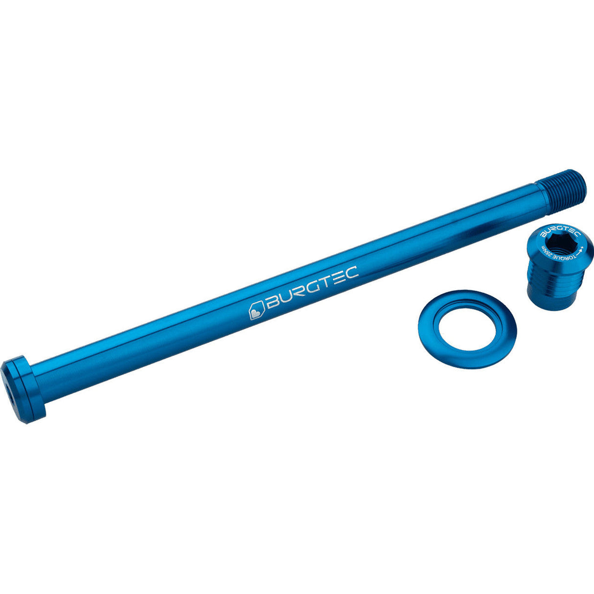 Burgtec Trek BT-10231 Black 157 DH x 12 Thru Axle M12 x 1.75 198.5mm Flat