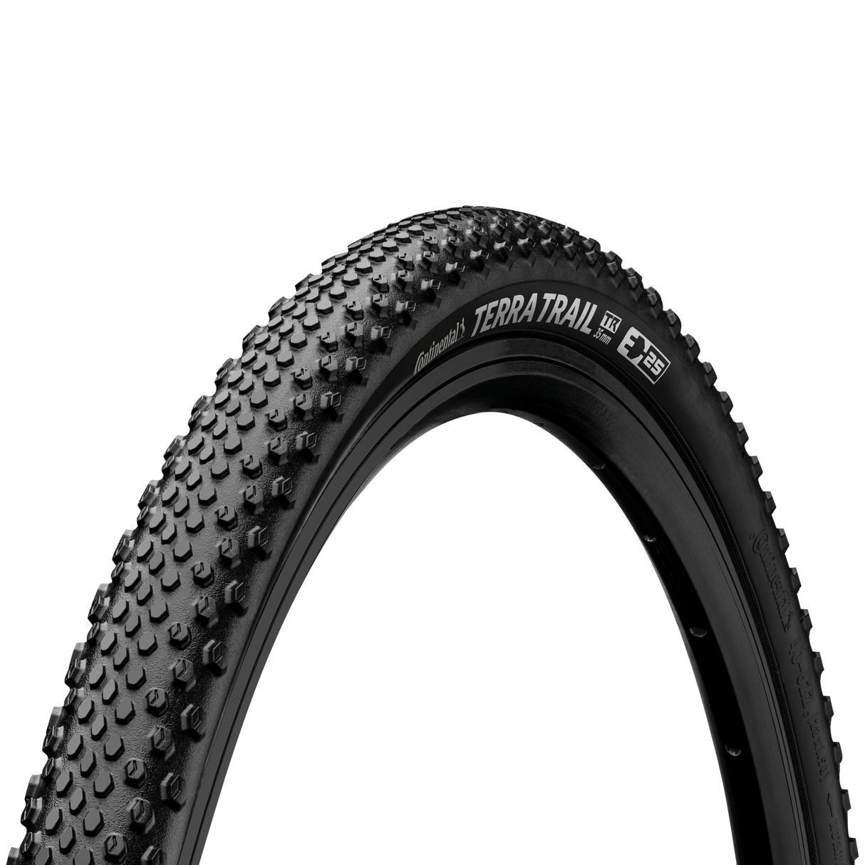 Continental Gravel E25 Terra Trail ShieldWall 650B (584) x 47 Black Kevlar Folding Puncture Resistant Clincher