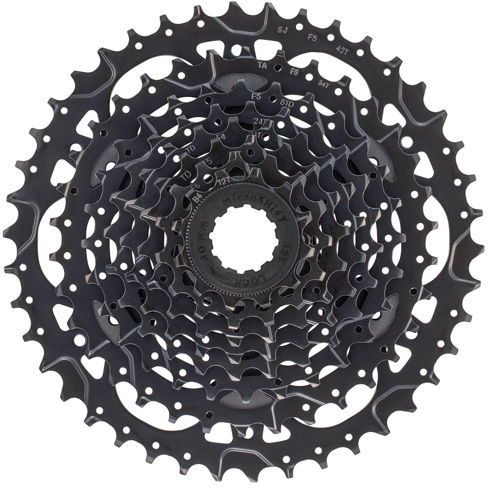 Microshift Acolyte 12-42T - Steel - 8 Speed