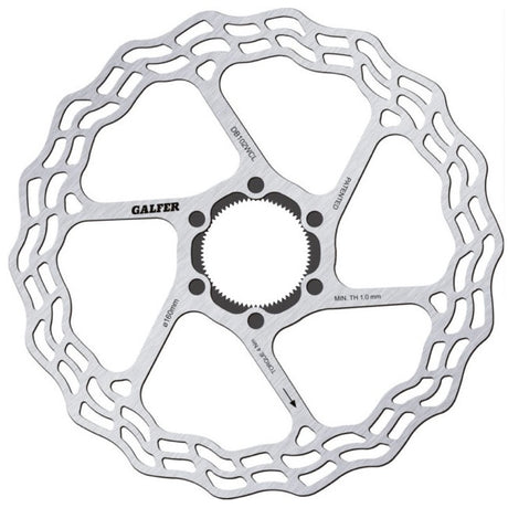 Galfer Fixed Wave Disc Brake Rotor Centrelock