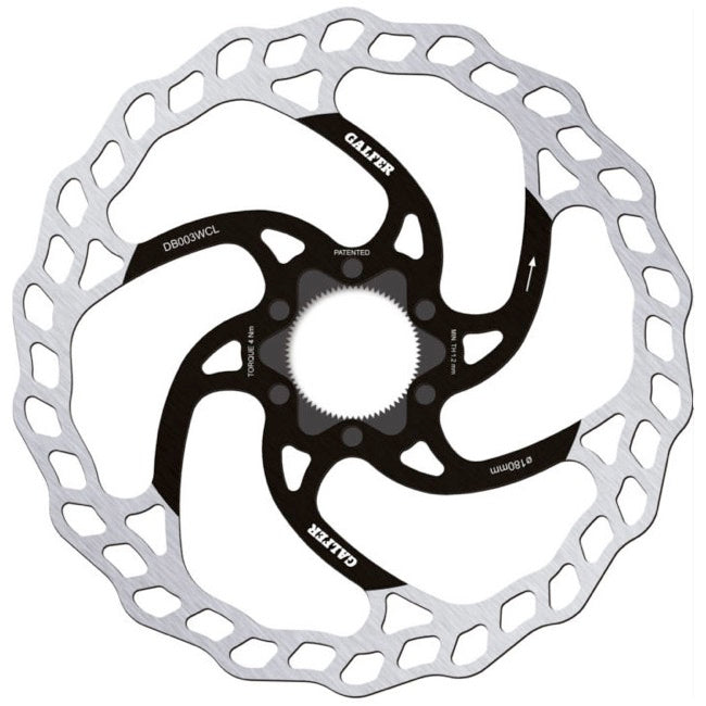 Galfer Fixed Wave Disc Brake Rotor Centrelock