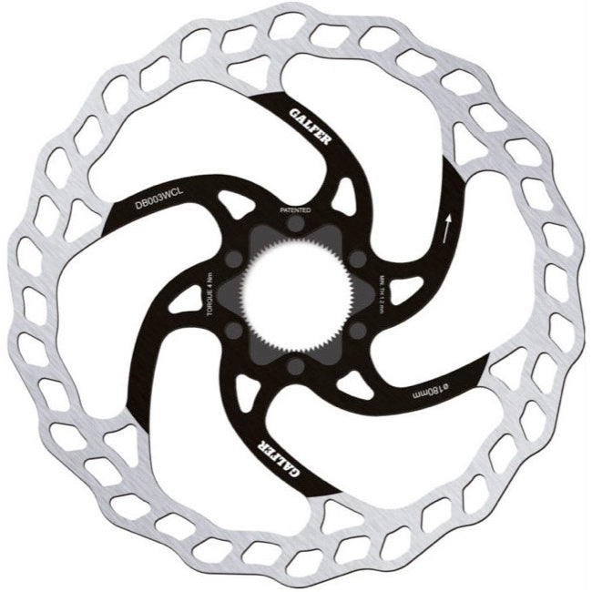 Galfer Fixed Wave Disc Brake Rotor Centrelock