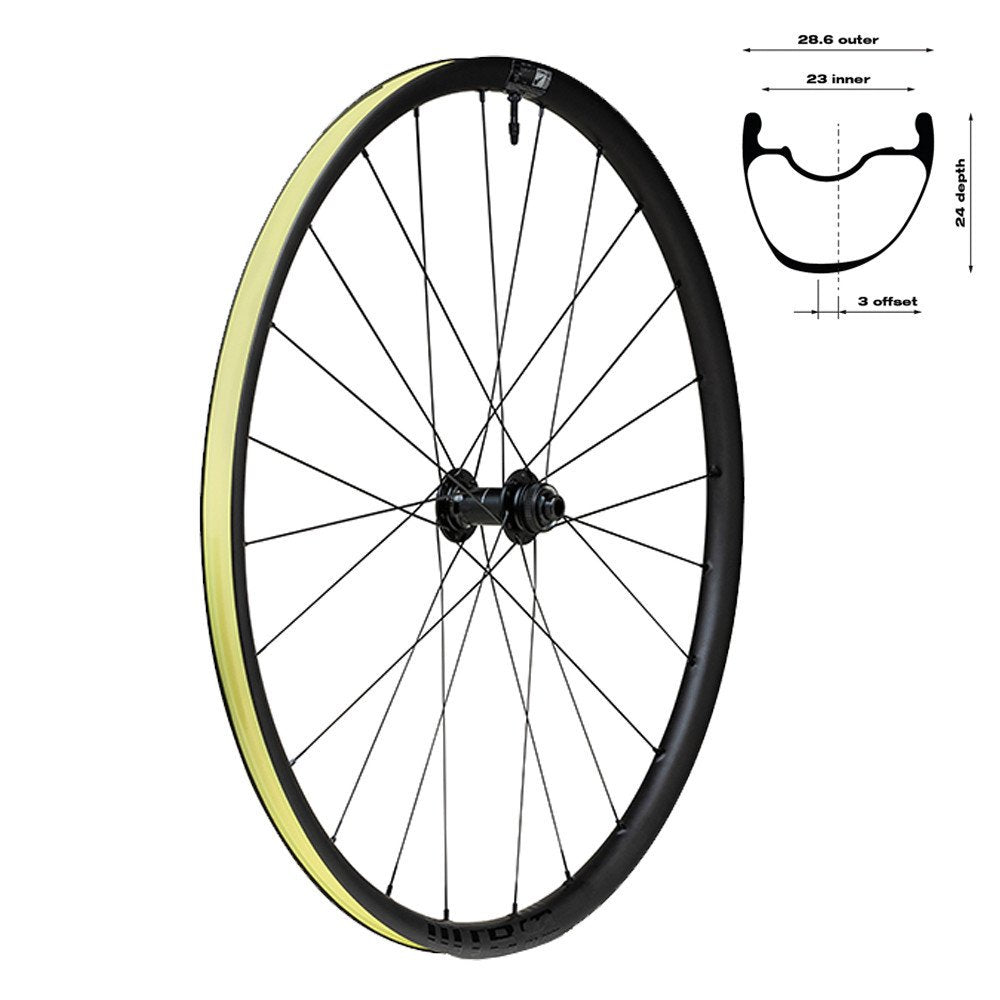 WTB CZR i23 TCS Front Wheel 700C - 12x100