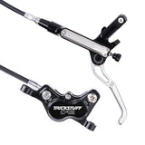 Trickstuff Direttissima Black/Black | Front & Rear Pair | Left & Right Pair | 2000mm Hose