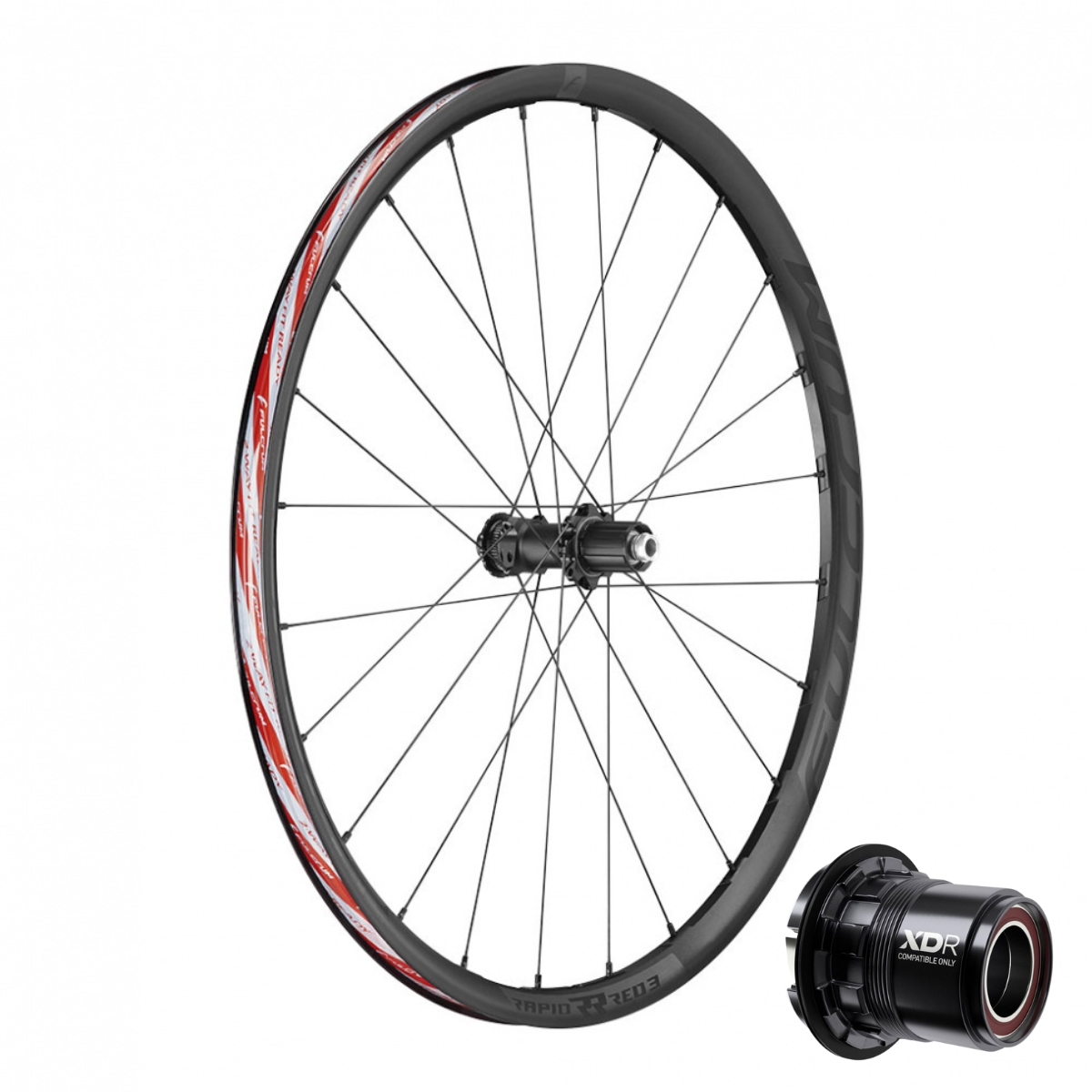 Fulcrum Rapid Red 3 700C Rear Wheel - 12x142