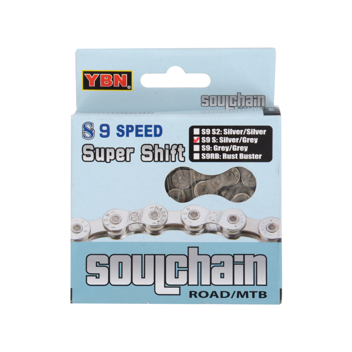 YBN Chain S9 116 Links 9-Speed