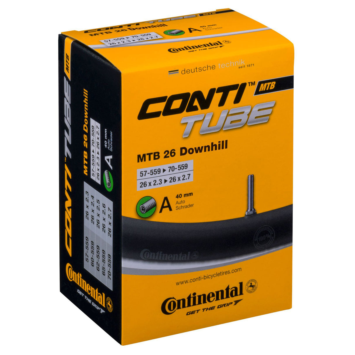 Continental Downhill and Freeride Tubes