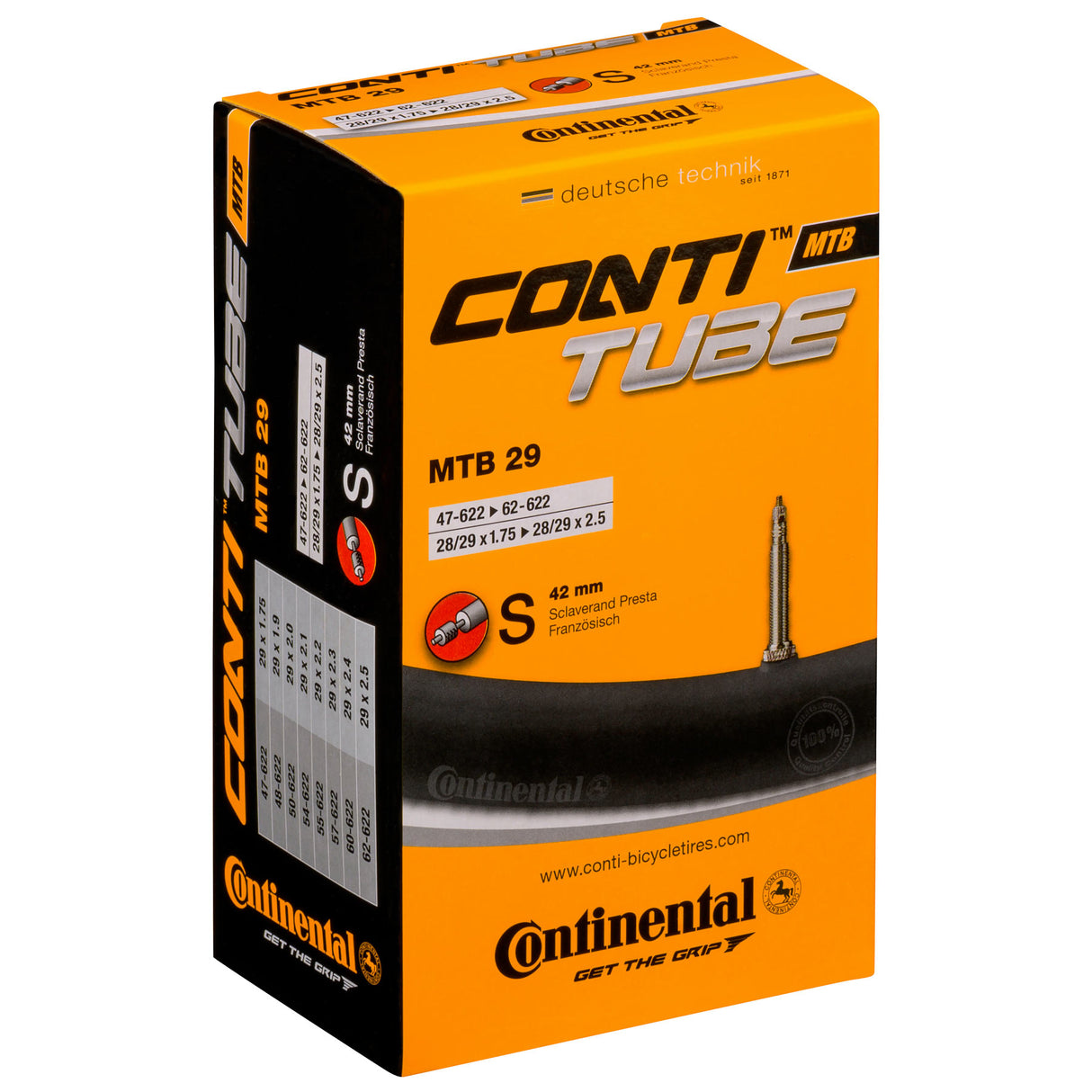 Continental MTB Tubes