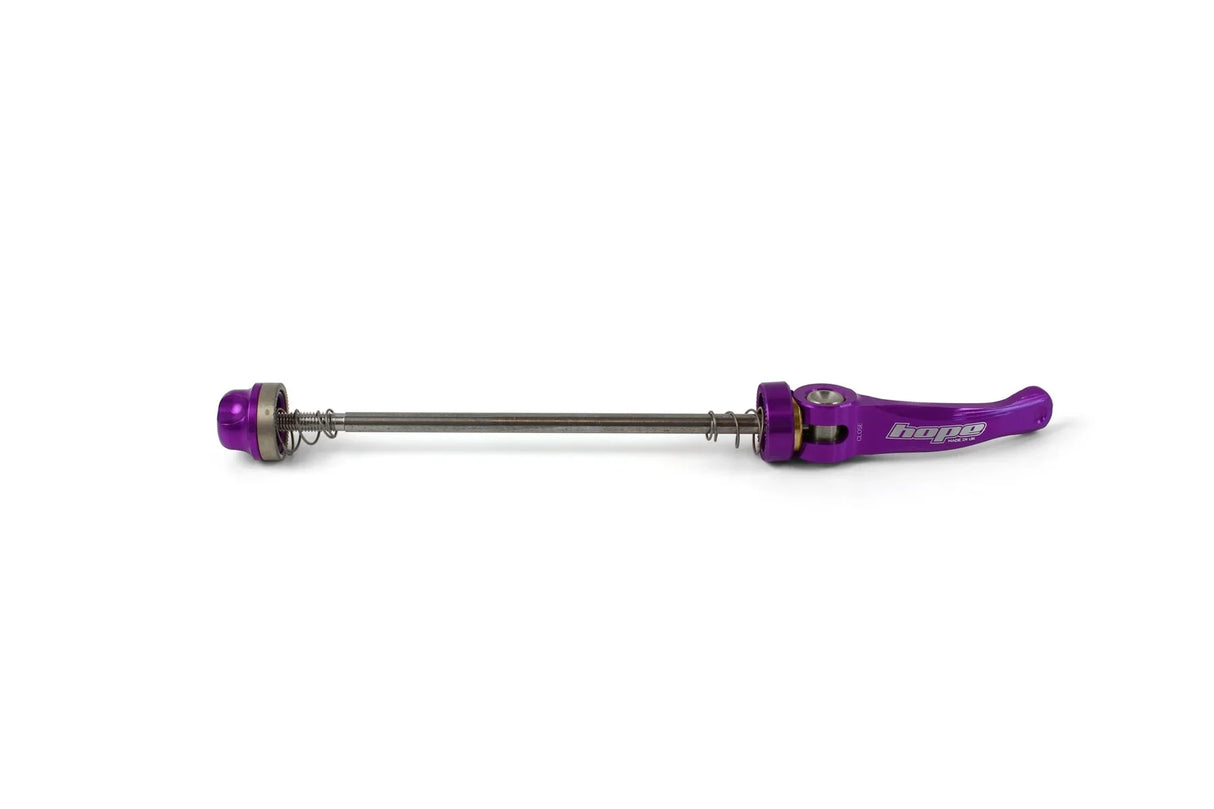 Hope Quick Release QRSPUF Purple 100 QR QR Skewer M5 x 1.0 130mm Flat