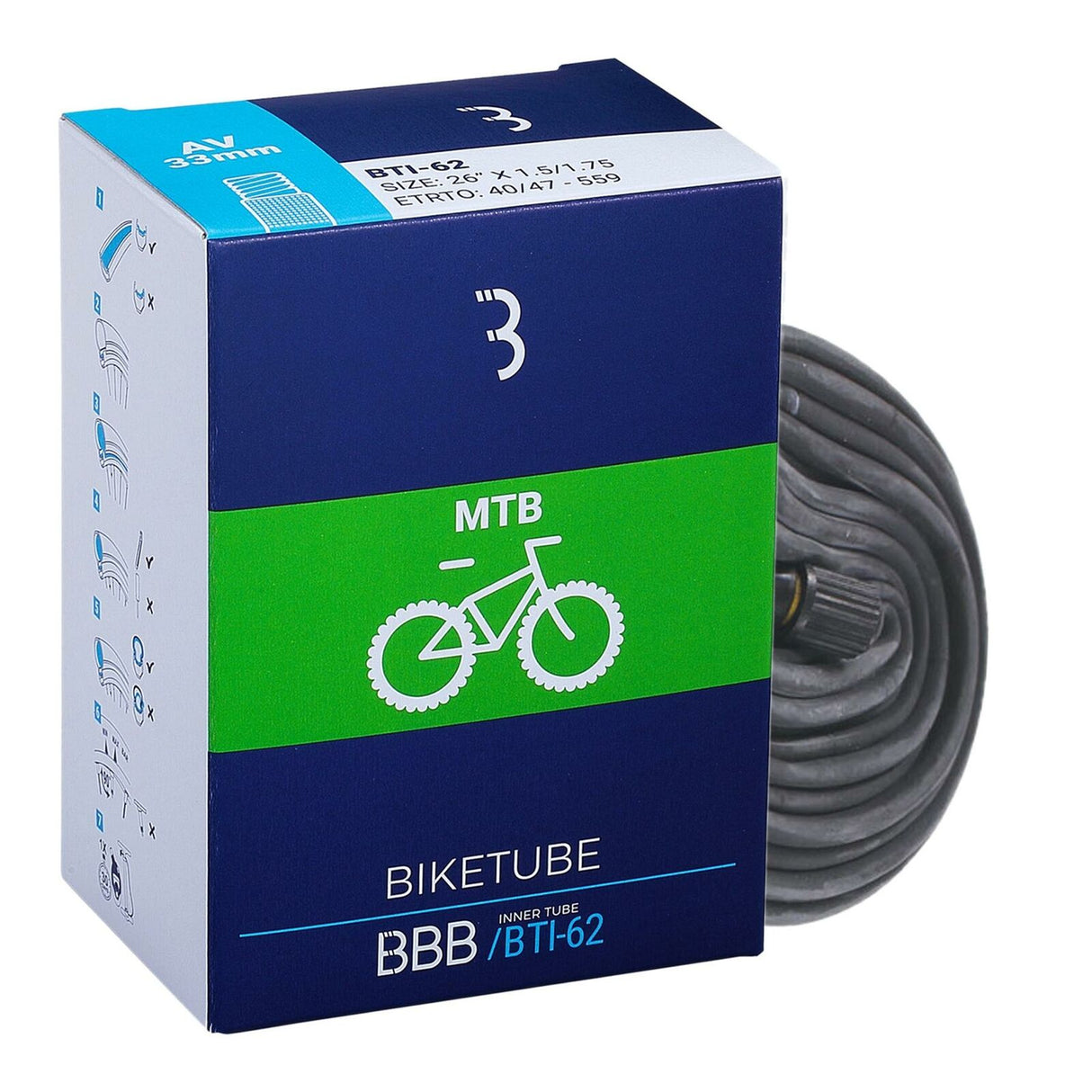 BBB 26" BikeTube